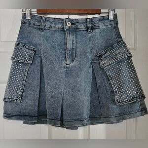 NWT Balboa Denim Skirt